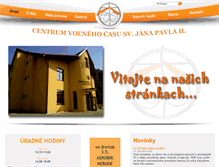 Tablet Screenshot of cvcjp2.sk